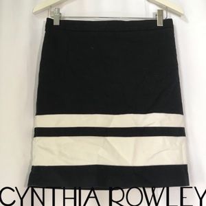 {Cynthia Rowley} Striped Skirt